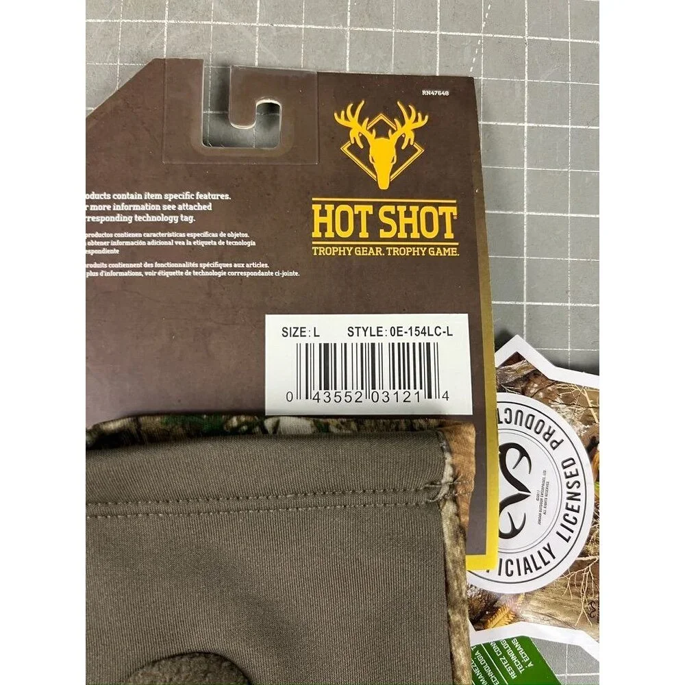 Women’s Stretch Fleece Touch Glove, SZ Large, Realtree Edge New - Picture 3 of 5